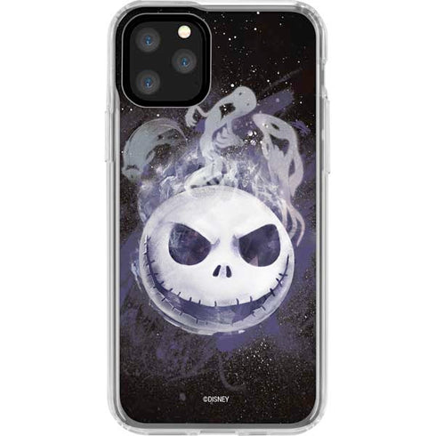 Disney The Nightmare Before Christmas Jack Skellington Face Art iPhone 11 Pro Clear Case