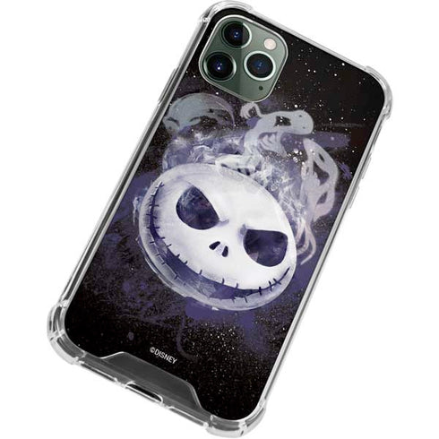 Disney The Nightmare Before Christmas Jack Skellington Face Art iPhone 11 Pro Max Clear Case