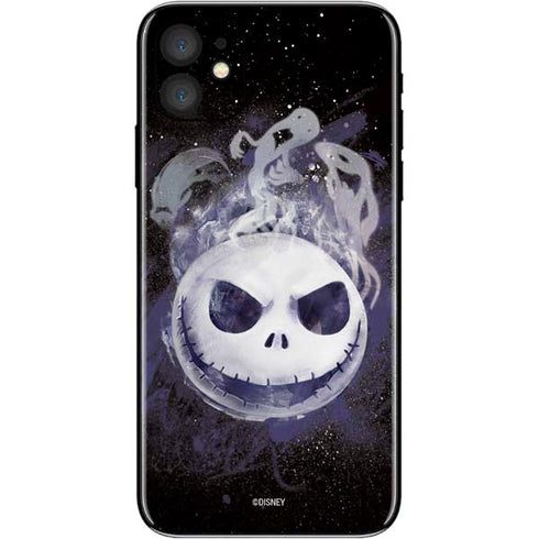 Disney The Nightmare Before Christmas Jack Skellington Face Art iPhone 11 Skin