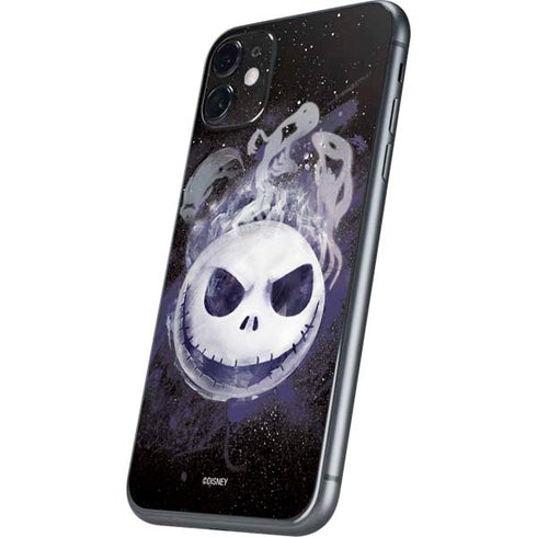 Disney The Nightmare Before Christmas Jack Skellington Face Art iPhone 11 Skin