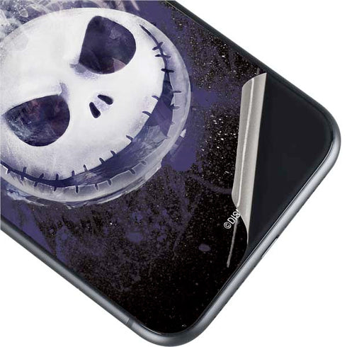 Disney The Nightmare Before Christmas Jack Skellington Face Art iPhone 11 Skin
