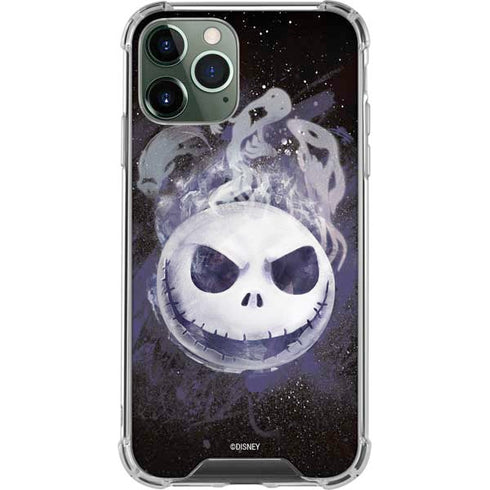 Disney The Nightmare Before Christmas Jack Skellington Face Art iPhone 12 Pro Clear Case