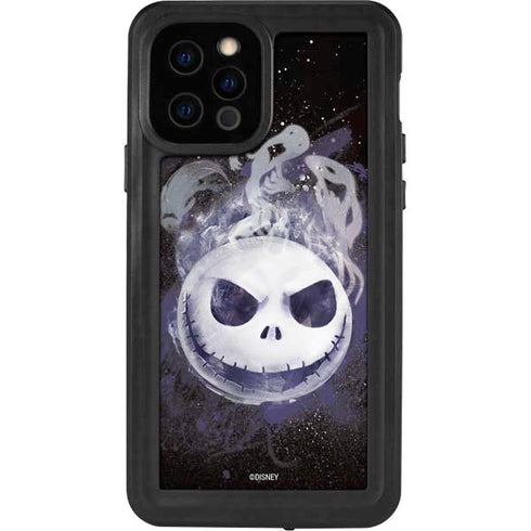 Disney The Nightmare Before Christmas Jack Skellington Face Art iPhone 12 Pro Waterproof Case