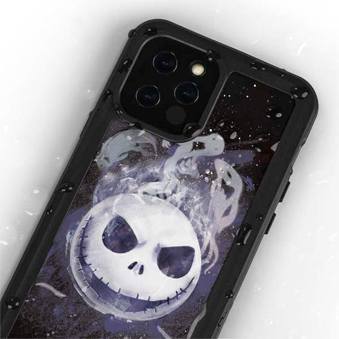 Disney The Nightmare Before Christmas Jack Skellington Face Art iPhone 12 Pro Waterproof Case