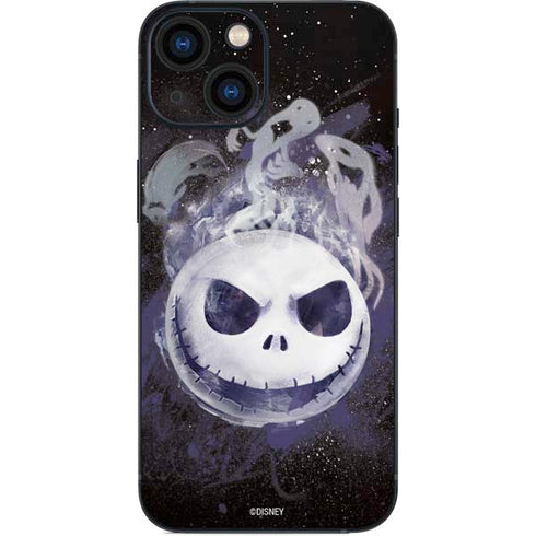 Disney The Nightmare Before Christmas Jack Skellington Face Art iPhone 13 Mini Skin