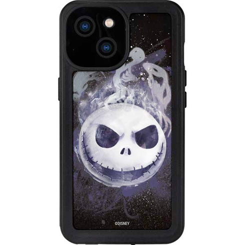 Disney The Nightmare Before Christmas Jack Skellington Face Art iPhone 13 Mini Waterproof Case