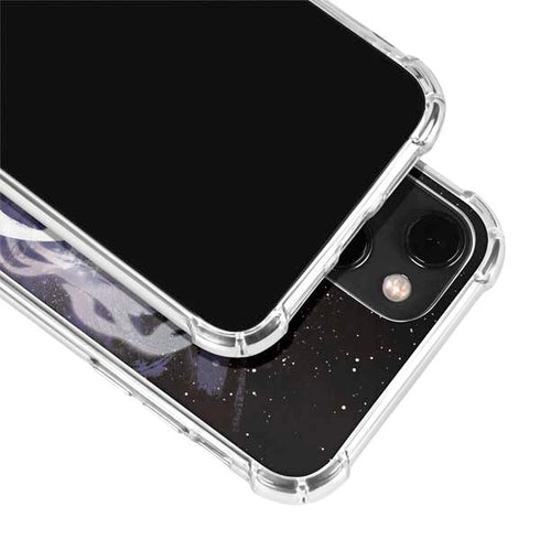 Disney The Nightmare Before Christmas Jack Skellington Face Art iPhone 14 Clear Case