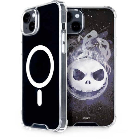 Disney The Nightmare Before Christmas Jack Skellington Face Art iPhone 15 Plus MagSafe Case