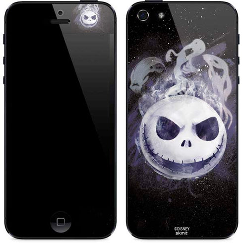 Disney The Nightmare Before Christmas Jack Skellington Face Art iPhone 5/5s/5SE Skin