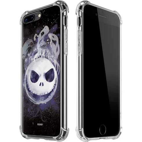 Disney The Nightmare Before Christmas Jack Skellington Face Art iPhone 7/8 Plus Clear Case