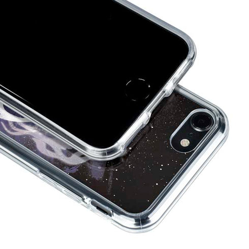 Disney The Nightmare Before Christmas Jack Skellington Face Art iPhone SE (2nd & 3rd Gen) Clear Case