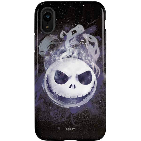 Disney The Nightmare Before Christmas Jack Skellington Face Art iPhone XR Pro Case