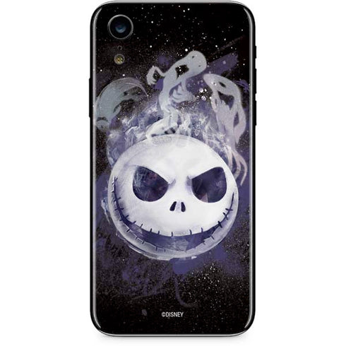 Disney The Nightmare Before Christmas Jack Skellington Face Art iPhone XR Skin