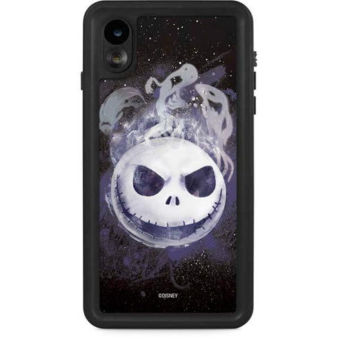 Disney The Nightmare Before Christmas Jack Skellington Face Art iPhone XR Waterproof Case
