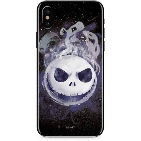 Disney The Nightmare Before Christmas Jack Skellington Face Art iPhone XS Max Skin