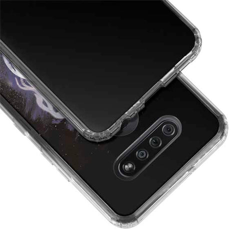 Disney The Nightmare Before Christmas Jack Skellington Face Art LG K51/Q51 Clear Case