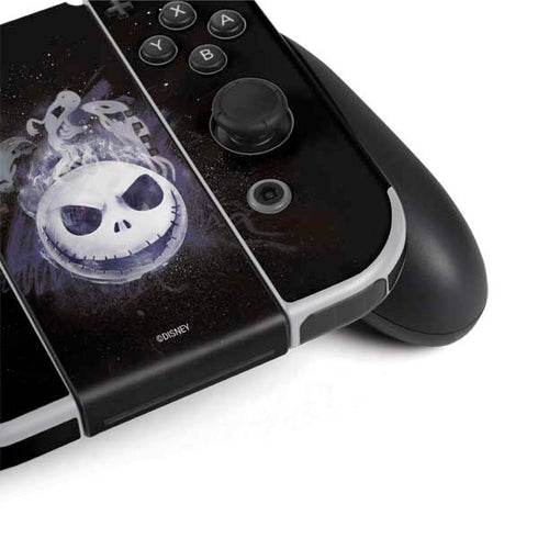 Disney The Nightmare Before Christmas Jack Skellington Face Art Nintendo Switch OLED (2021) Skin