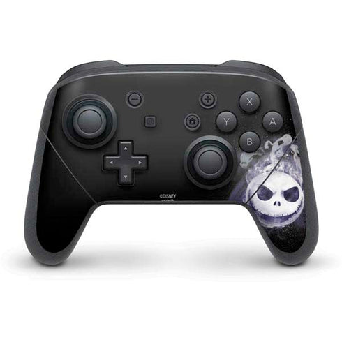 Disney The Nightmare Before Christmas Jack Skellington Face Art Nintendo Switch Pro Controller Skin