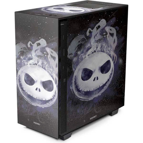 Disney The Nightmare Before Christmas Jack Skellington Face Art NZXT H510 Compact ATX Mid-Tower Case Skin