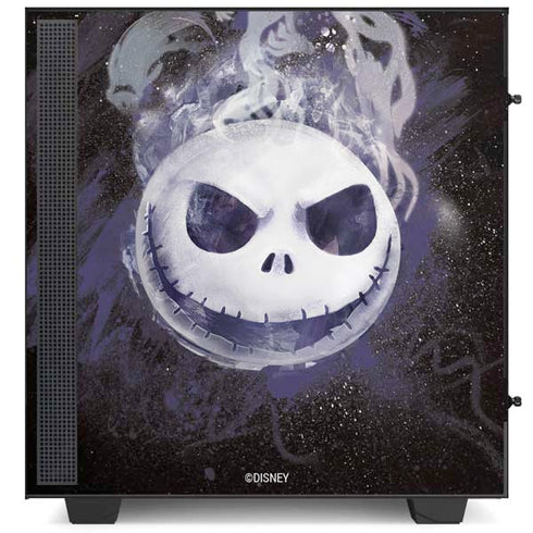 Disney The Nightmare Before Christmas Jack Skellington Face Art NZXT H510 Compact ATX Mid-Tower Case Skin