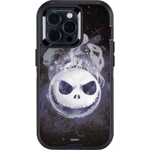 Disney The Nightmare Before Christmas Jack Skellington Face Art Otterbox Defender iPhone Skin
