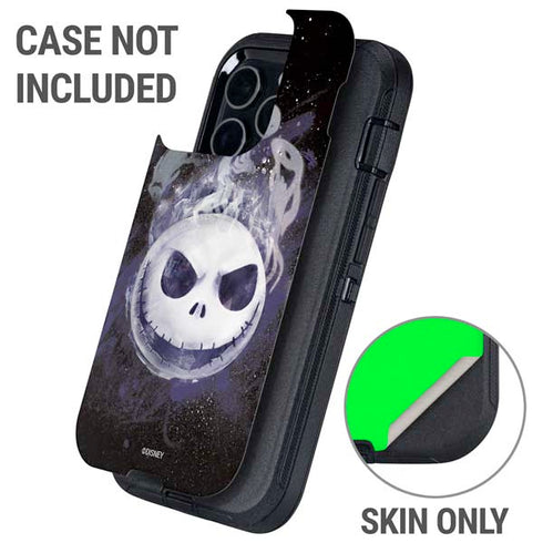 Disney The Nightmare Before Christmas Jack Skellington Face Art Otterbox Defender iPhone Skin