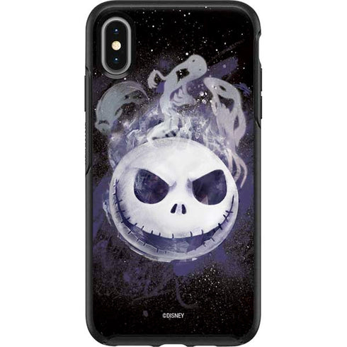Disney The Nightmare Before Christmas Jack Skellington Face Art Otterbox Symmetry iPhone Skin