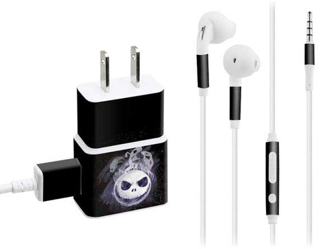 Disney The Nightmare Before Christmas Jack Skellington Face Art Phone Charger Skin