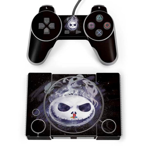 Disney The Nightmare Before Christmas Jack Skellington Face Art PlayStation Classic Bundle Skin