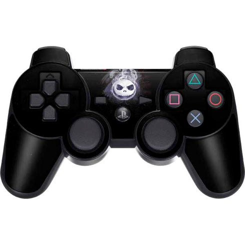Disney The Nightmare Before Christmas Jack Skellington Face Art PS3 Dual Shock wireless controller Skin