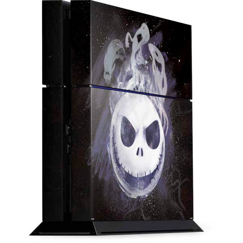 Disney The Nightmare Before Christmas Jack Skellington Face Art PS4 Console Skin