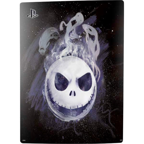 Disney The Nightmare Before Christmas Jack Skellington Face Art PS5 Digital Edition Console Skin