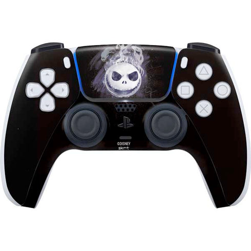 Disney The Nightmare Before Christmas Jack Skellington Face Art PS5 Controller Skin