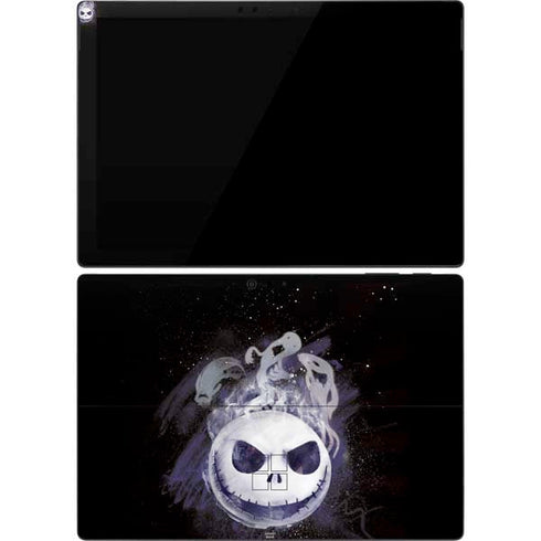Disney The Nightmare Before Christmas Jack Skellington Face Art Surface Pro 7 Skin