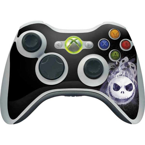 Disney The Nightmare Before Christmas Jack Skellington Face Art Xbox 360 Wireless Controller Skin
