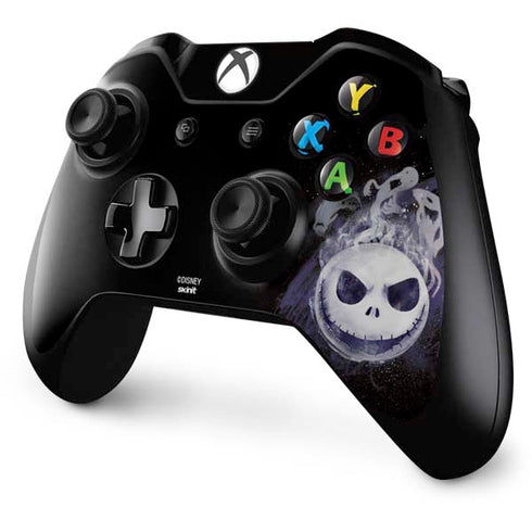 Disney The Nightmare Before Christmas Jack Skellington Face Art Xbox One Controller Skin