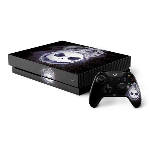 Disney The Nightmare Before Christmas Jack Skellington Face Art Xbox One X Bundle Skin