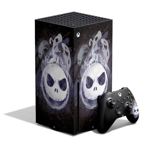 Disney The Nightmare Before Christmas Jack Skellington Face Art Xbox Series X Bundle Skin