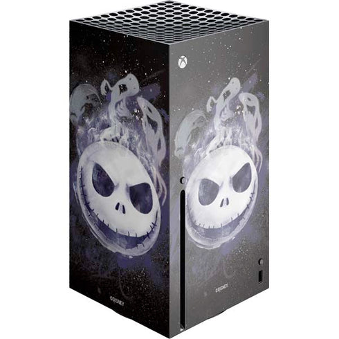 Disney The Nightmare Before Christmas Jack Skellington Face Art Xbox Series X Console Skin