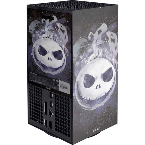 Disney The Nightmare Before Christmas Jack Skellington Face Art Xbox Series X Console Skin