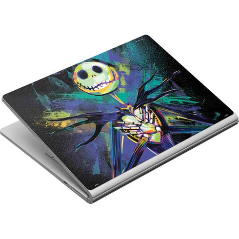 Disney The Nightmare Before Christmas Jack Skellington Art Surface Book Skin