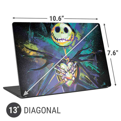 Disney The Nightmare Before Christmas Jack Skellington Art Universal Laptop 13in (10.6 x 7.6in) Skin