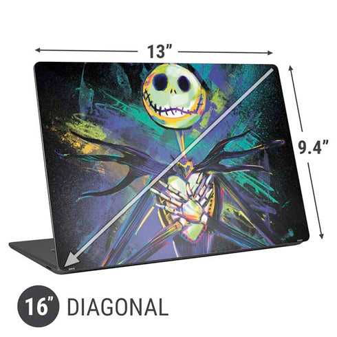 Disney The Nightmare Before Christmas Jack Skellington Art Universal Laptop 16in (13 x 9.4in) Skin