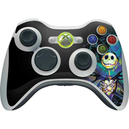 Disney The Nightmare Before Christmas Jack Skellington Art Xbox 360 Wireless Controller Skin