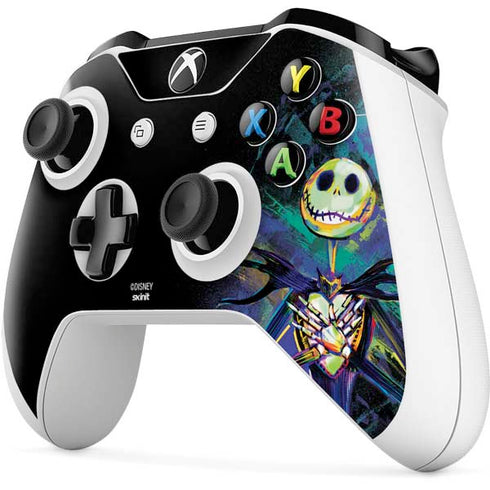 Disney The Nightmare Before Christmas Jack Skellington Art Xbox One S All-Digital Edition Bundle Skin