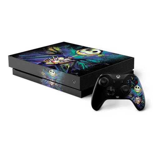 Disney The Nightmare Before Christmas Jack Skellington Art Xbox One X Bundle Skin