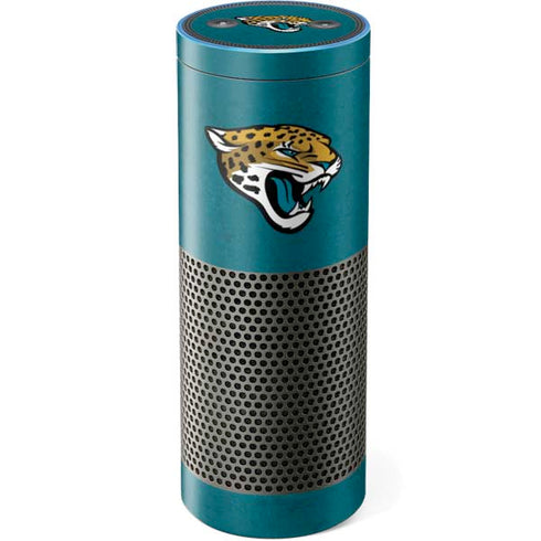 NFL Jacksonville Jaguars Teal Distressed Amazon Echo Skin