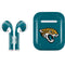 NFL Jacksonville Jaguars Teal Distressed Apple AirPods Skin