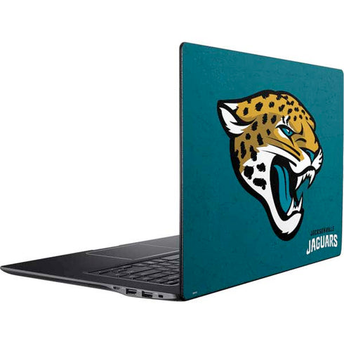 NFL Jacksonville Jaguars Teal Distressed Ativ Book 9 (15.6in 2014) Skin