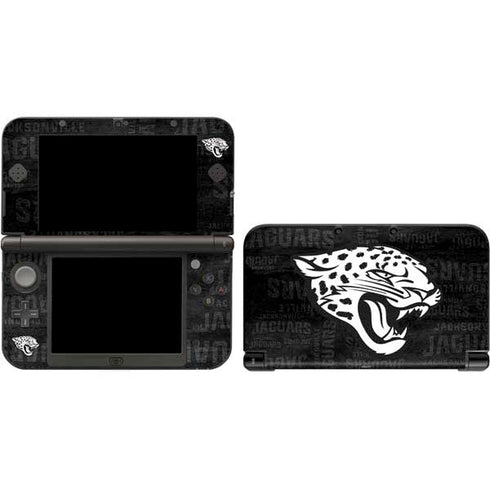 NFL Jacksonville Jaguars Black & White 3DS XL 2015 Skin